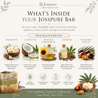 what's inside your josspure bar graphic
