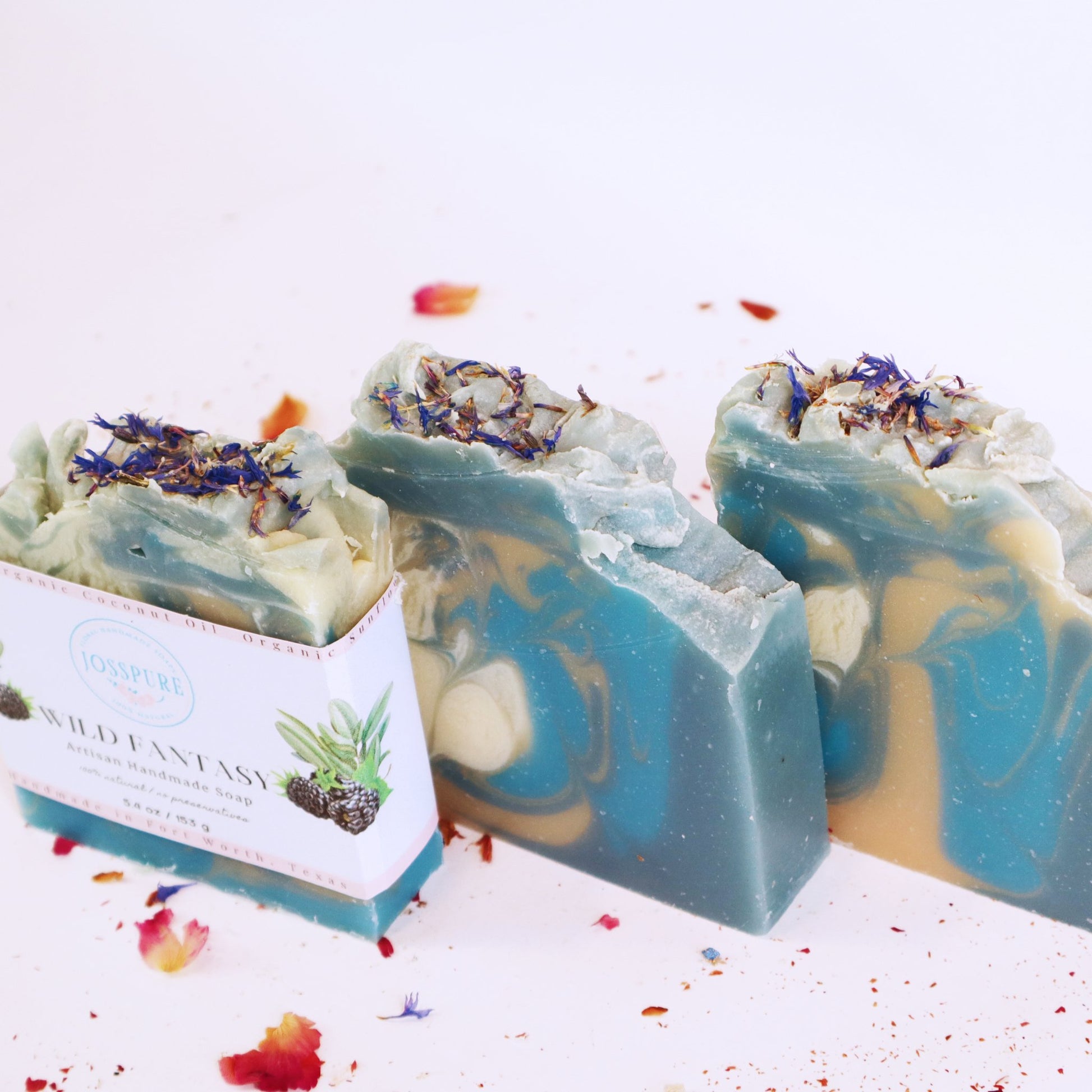 Wild Fantasy Artisan Handmade Soap- Blackberry Sage Handcrafted Soap Bar Handcrafted Soap Bar For Normal to Very Dry Skin