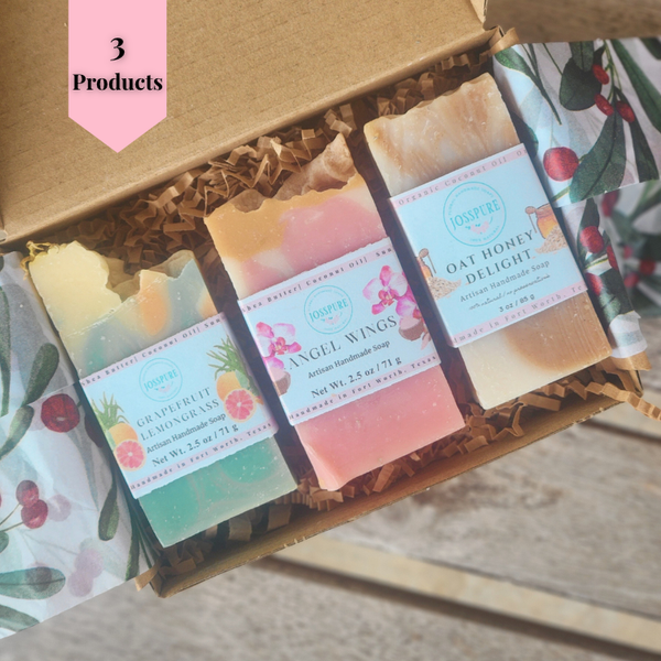 Womens Gift Set | Mild Artisan Shea Butter Soaps